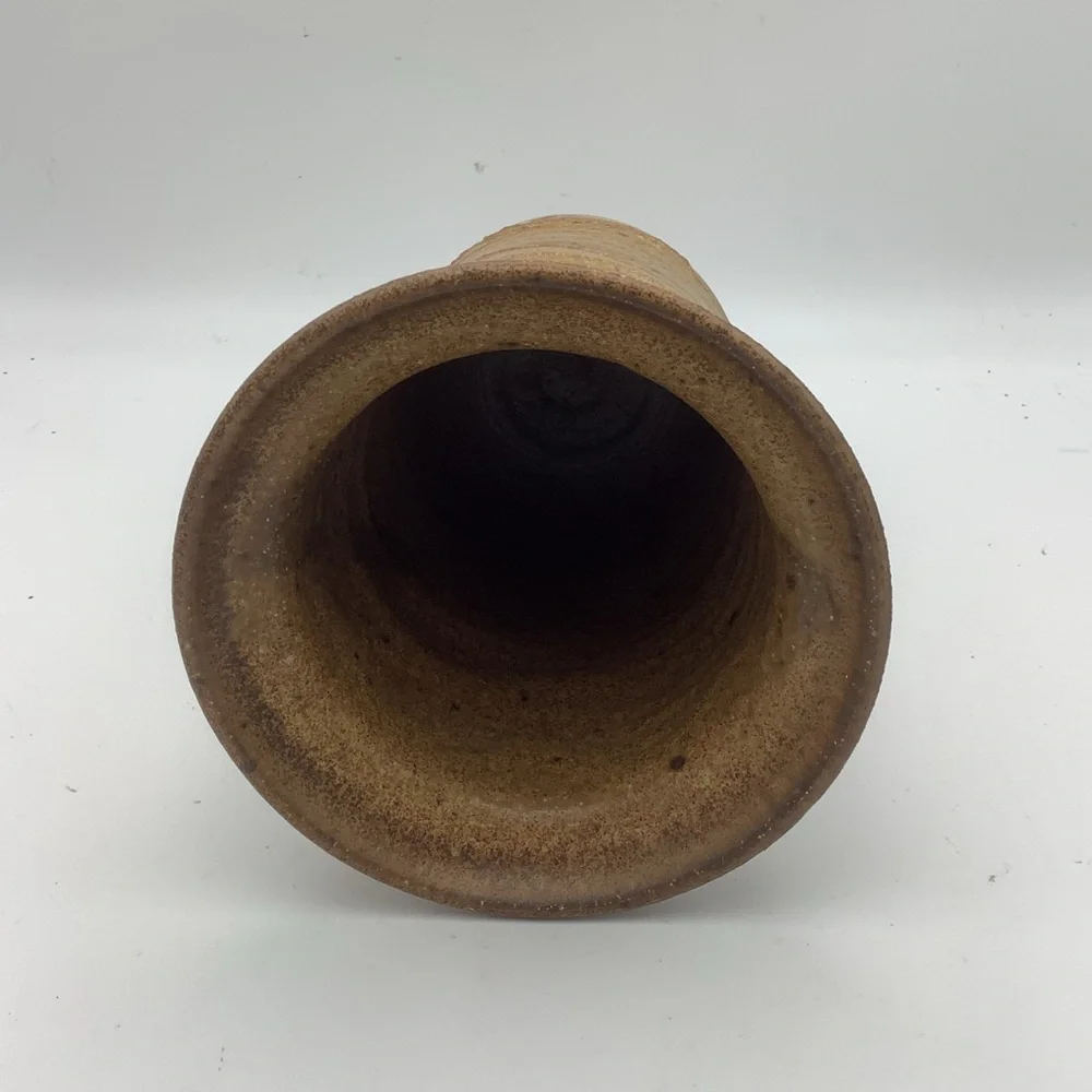 Rustic Brown Pottery Vase